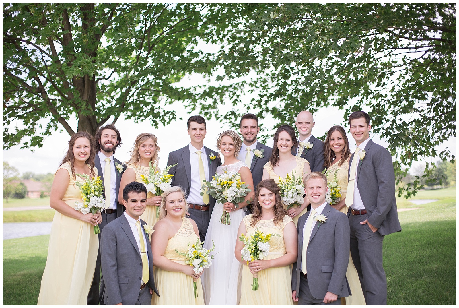 Golf Course Wedding - Midwest | Monica Brown Photography | monicabrownphoto.com