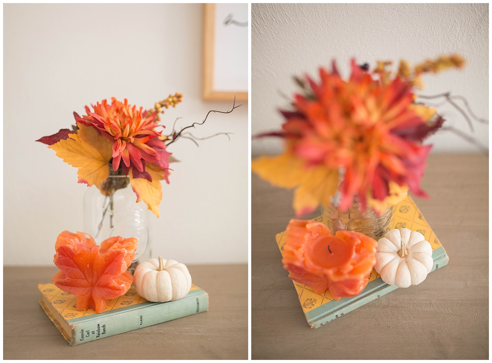 Fall Apartment Decorations | Monica Brown Photography | monicabrownphoto.com