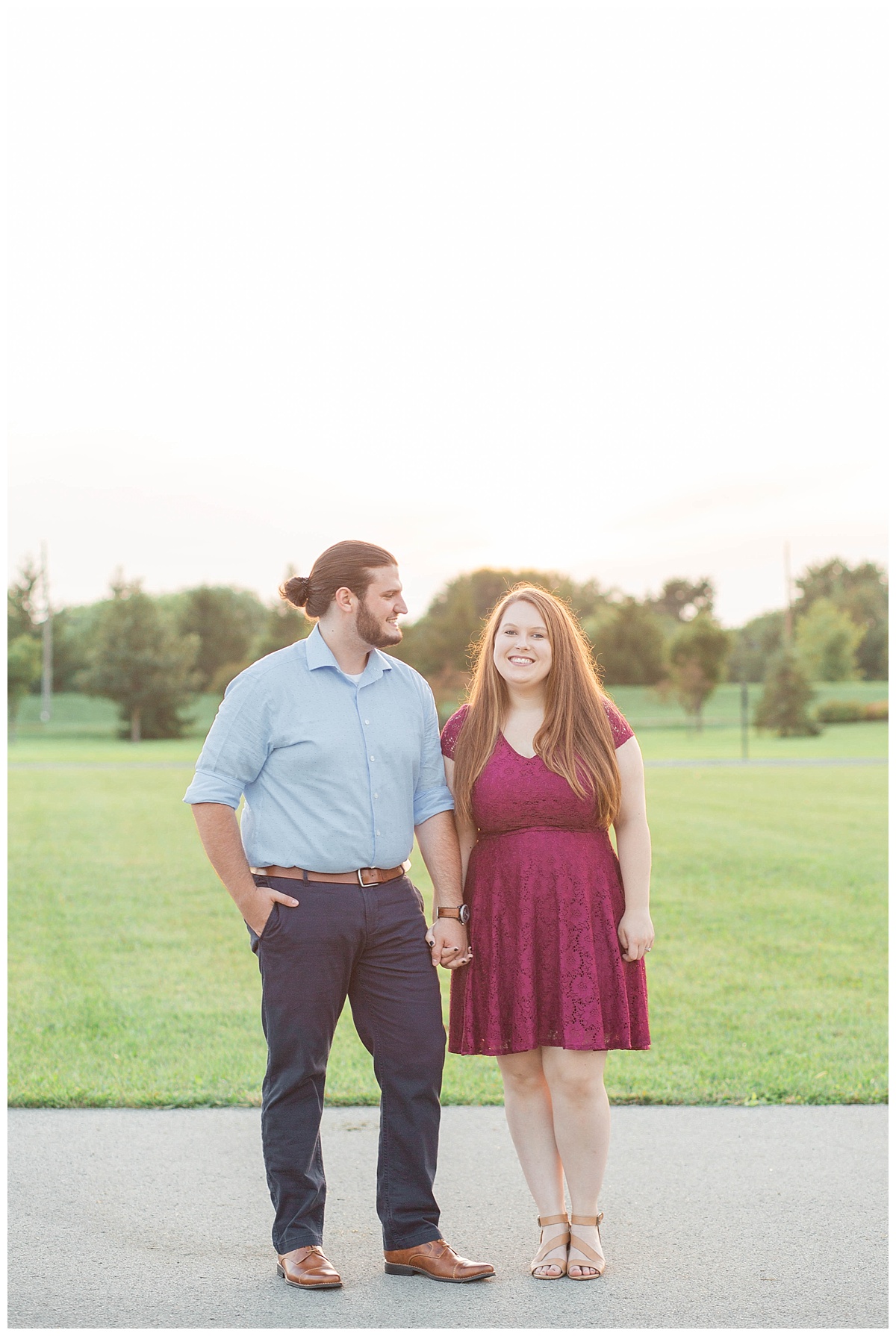 Indianapolis Coxhall Garden Engagement | Monica Brown Photography