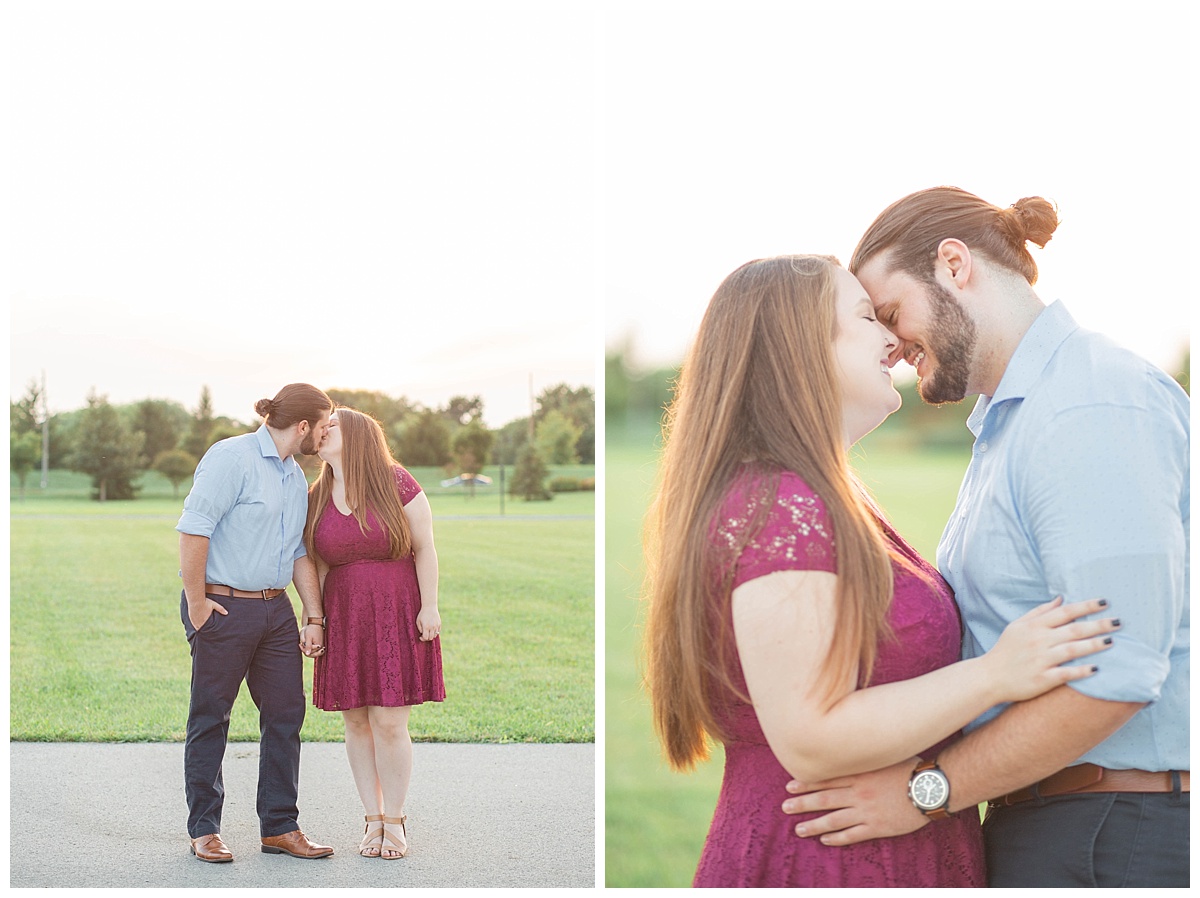 Indianapolis Coxhall Garden Engagement | Monica Brown Photography