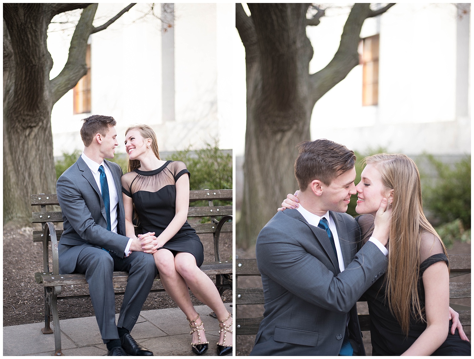 Caitlin and Alex's Ohio State Engagement Session | Monica Brown Photography | monicabrownphoto.com