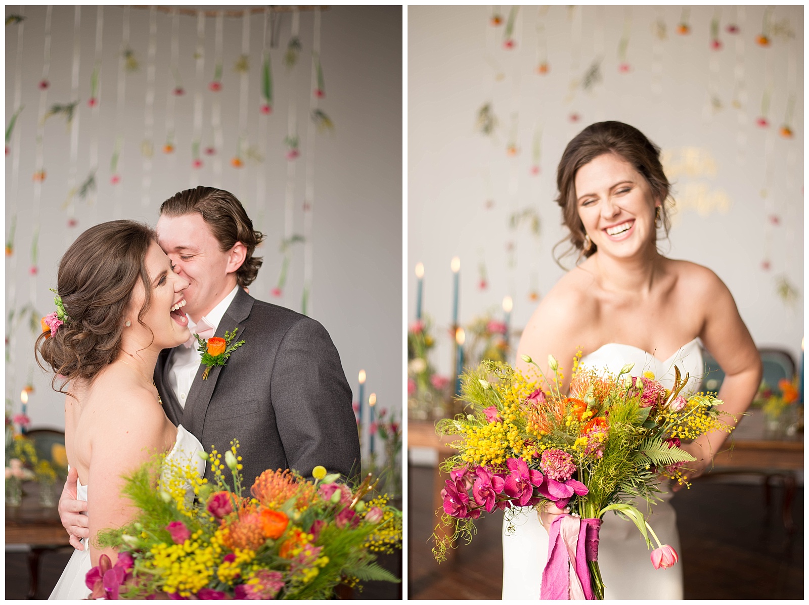 Bride and Groom, Spring Wedding | Monica Brown Photography monicabrownphoto.com