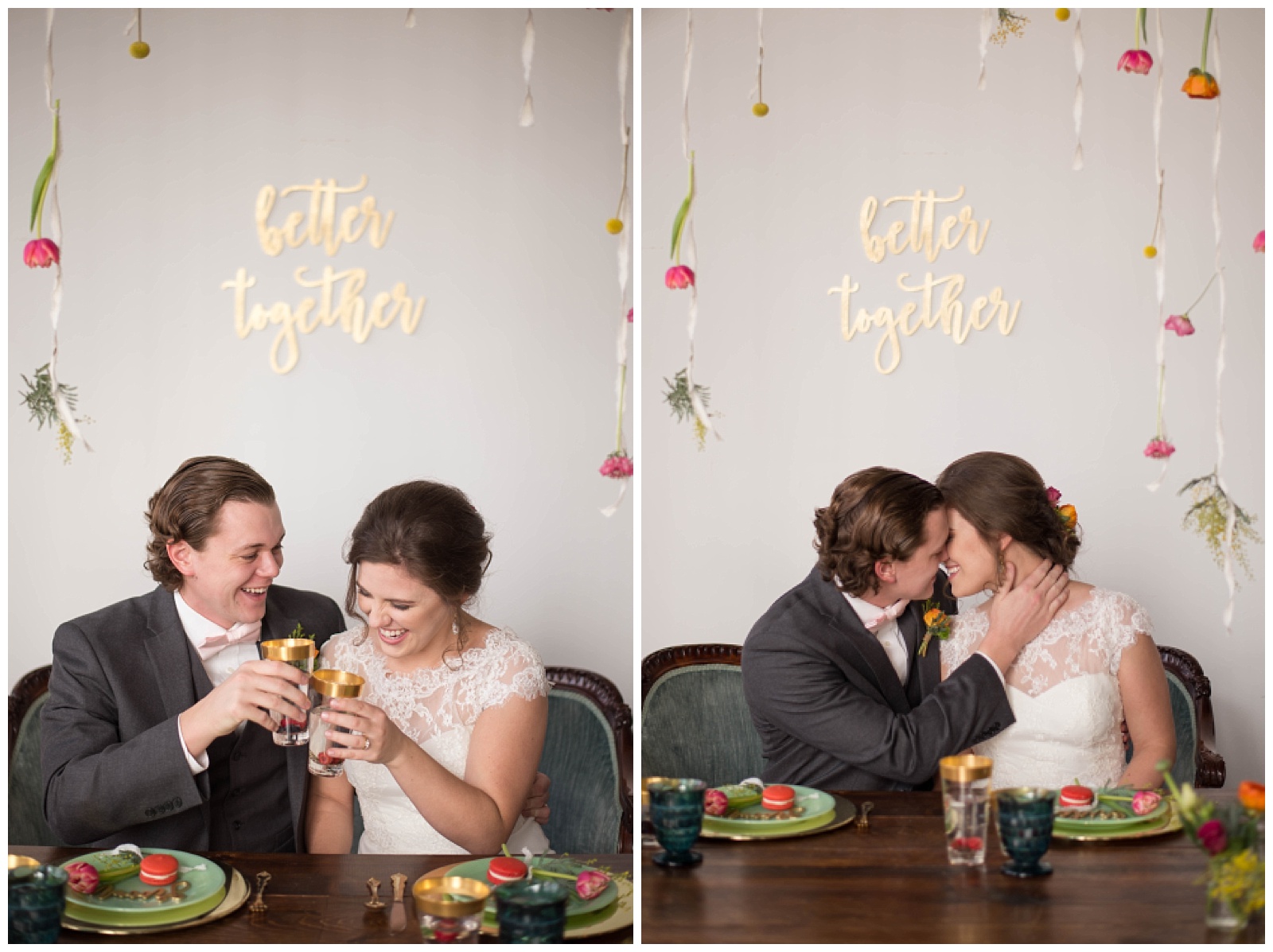 Bride and Groom Toasts, Spring Wedding | Monica Brown Photography monicabrownphoto.com