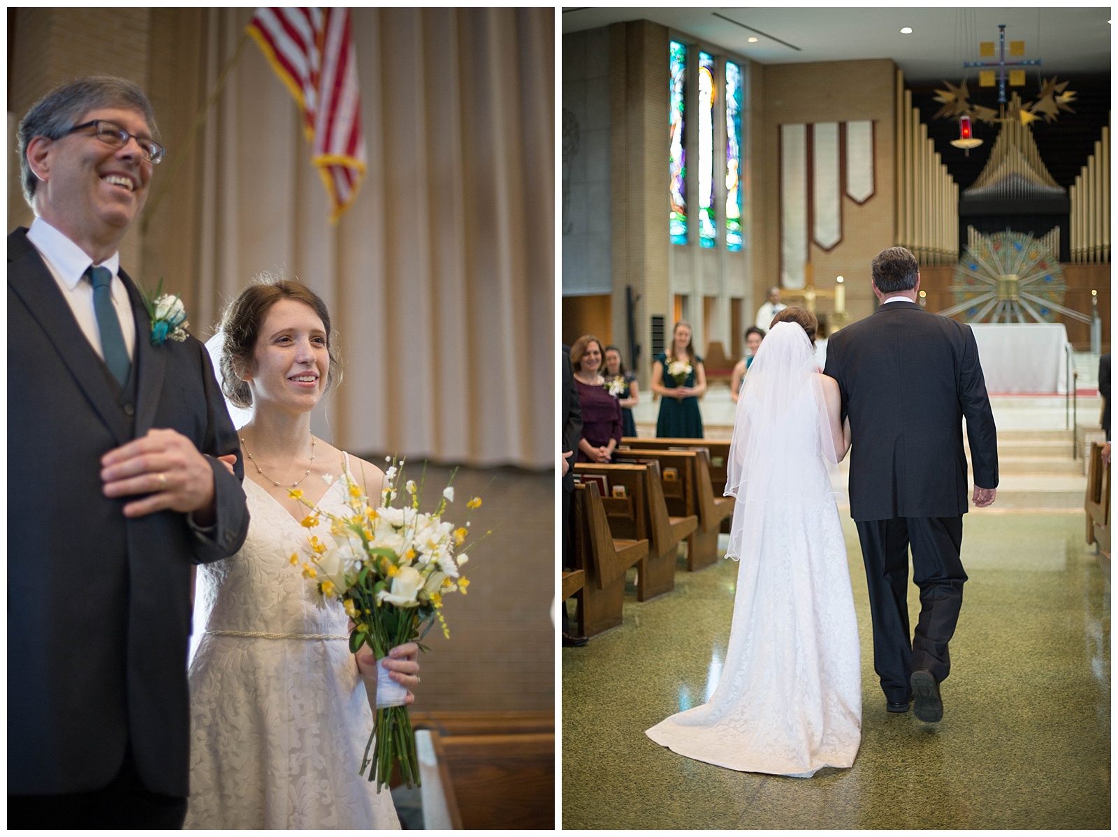 Romantic Wedding in Dayton, Ohio. Father Daughter | Monica Brown Photography | monicabrownphoto.com