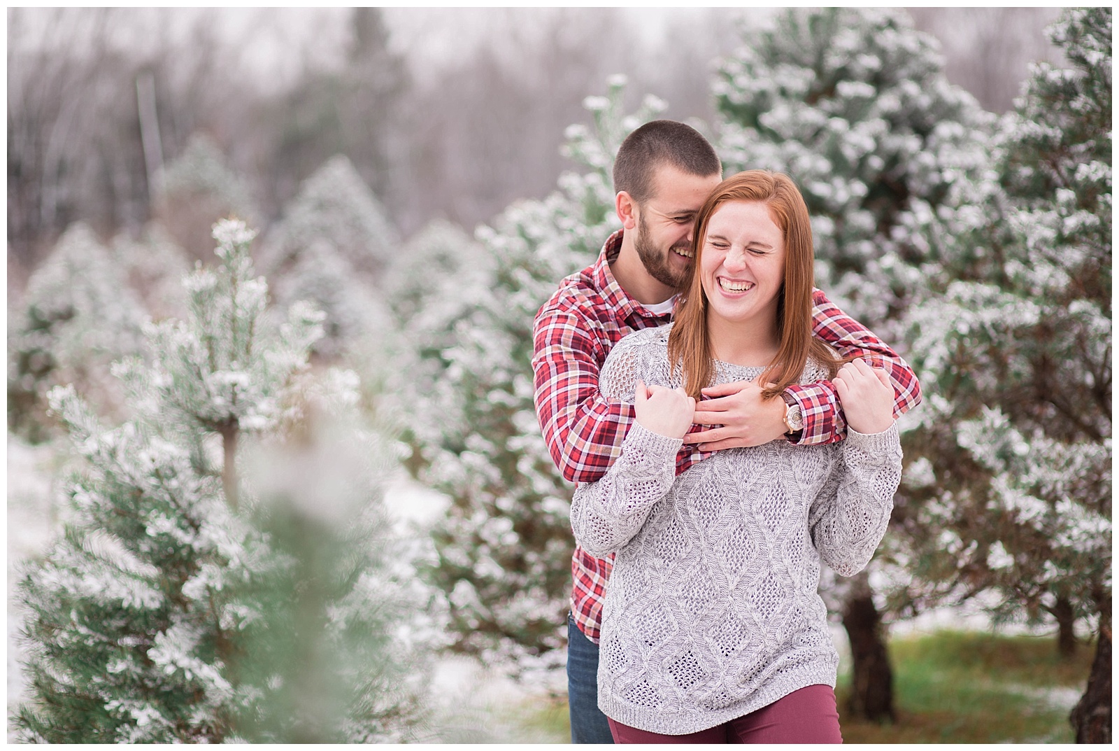 Tree Farm Proposal in Columbus | Monica Brown Photography | monicabrownphoto.com