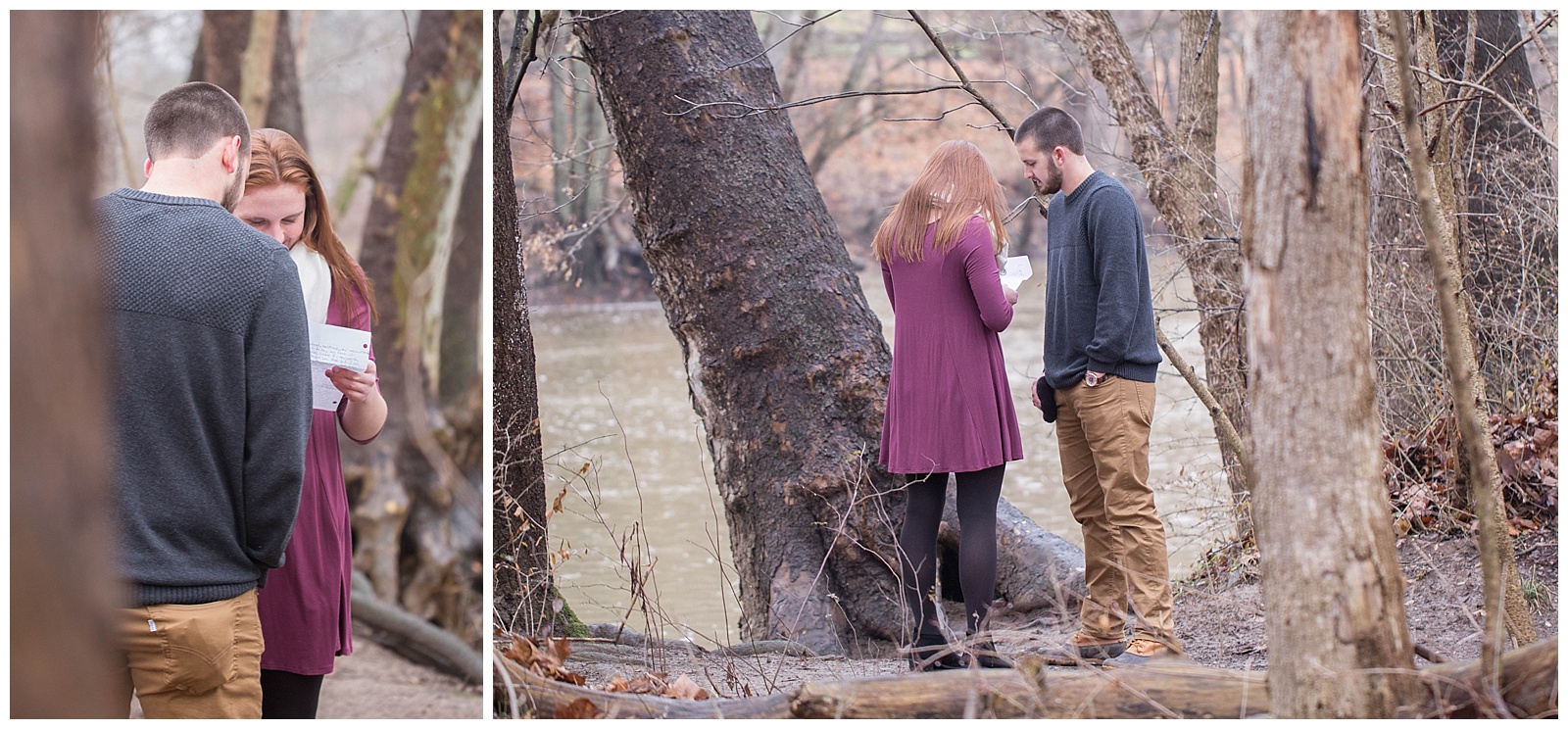 Tree Farm Proposal in Columbus, Newly Engaged | Monica Brown Photography | monicabrownphoto.com