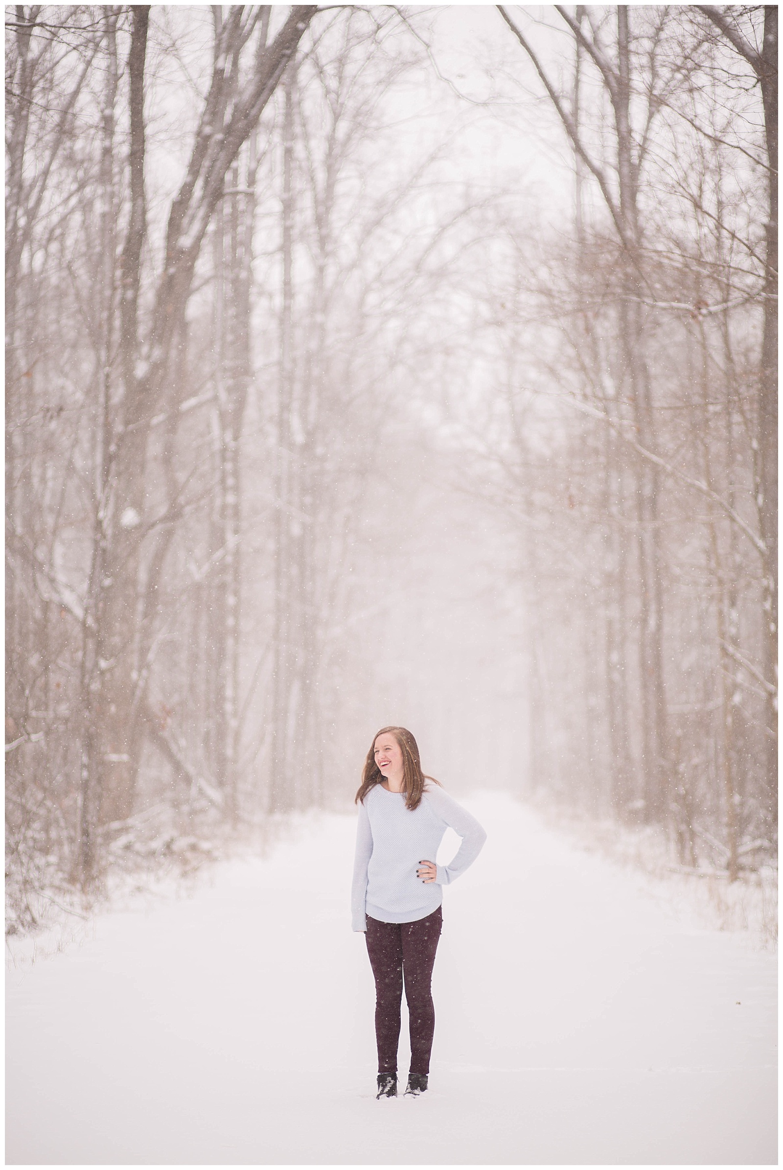 Addie's Senior Pictures: Winter Edition | Monica Brown Photography