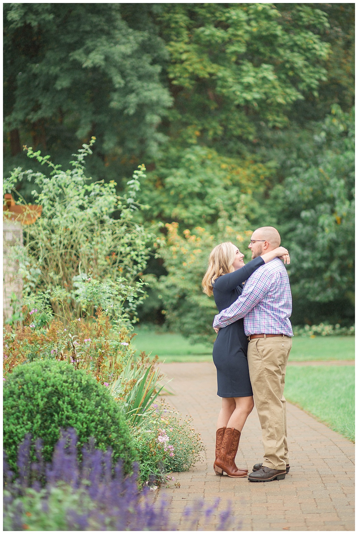 Wegerzyn Gardens Engagement Session | Jeff & Katie | Monica Brown Photography