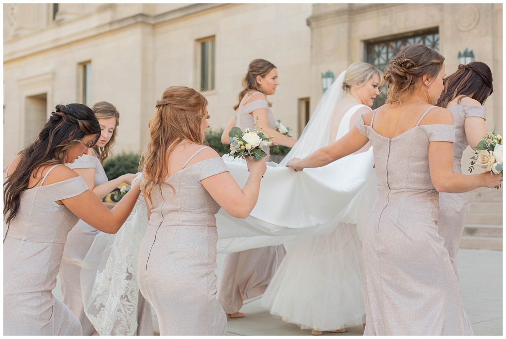 Bridesmaid Dresses, The Dayton Masonic Fall Wedding Inspiration 
