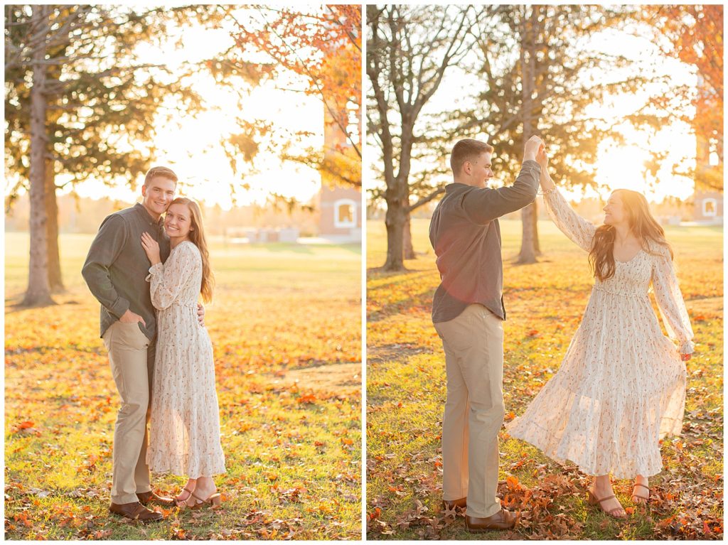 Coxhall Gardens Fall Engagement Session, Fall Engagement Session Inspiration 