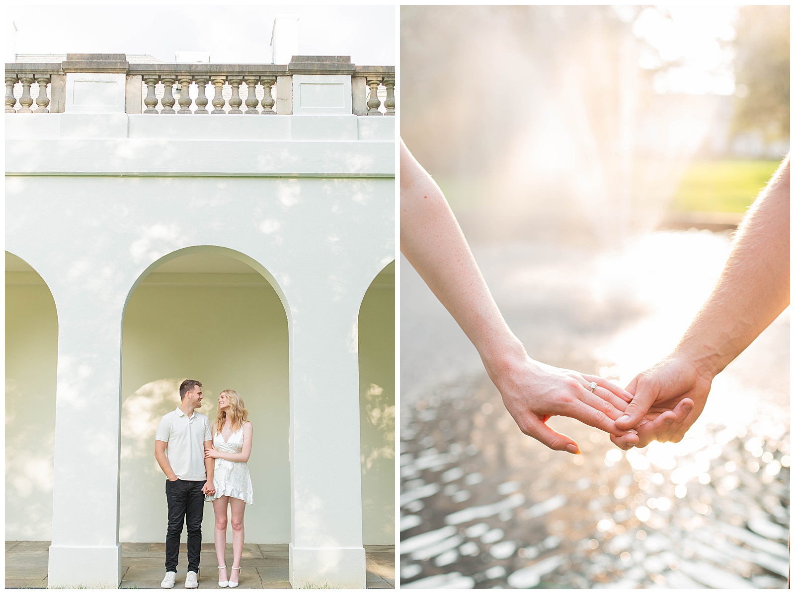 Newfields Summer Engagement Session | Monica Brown Photography