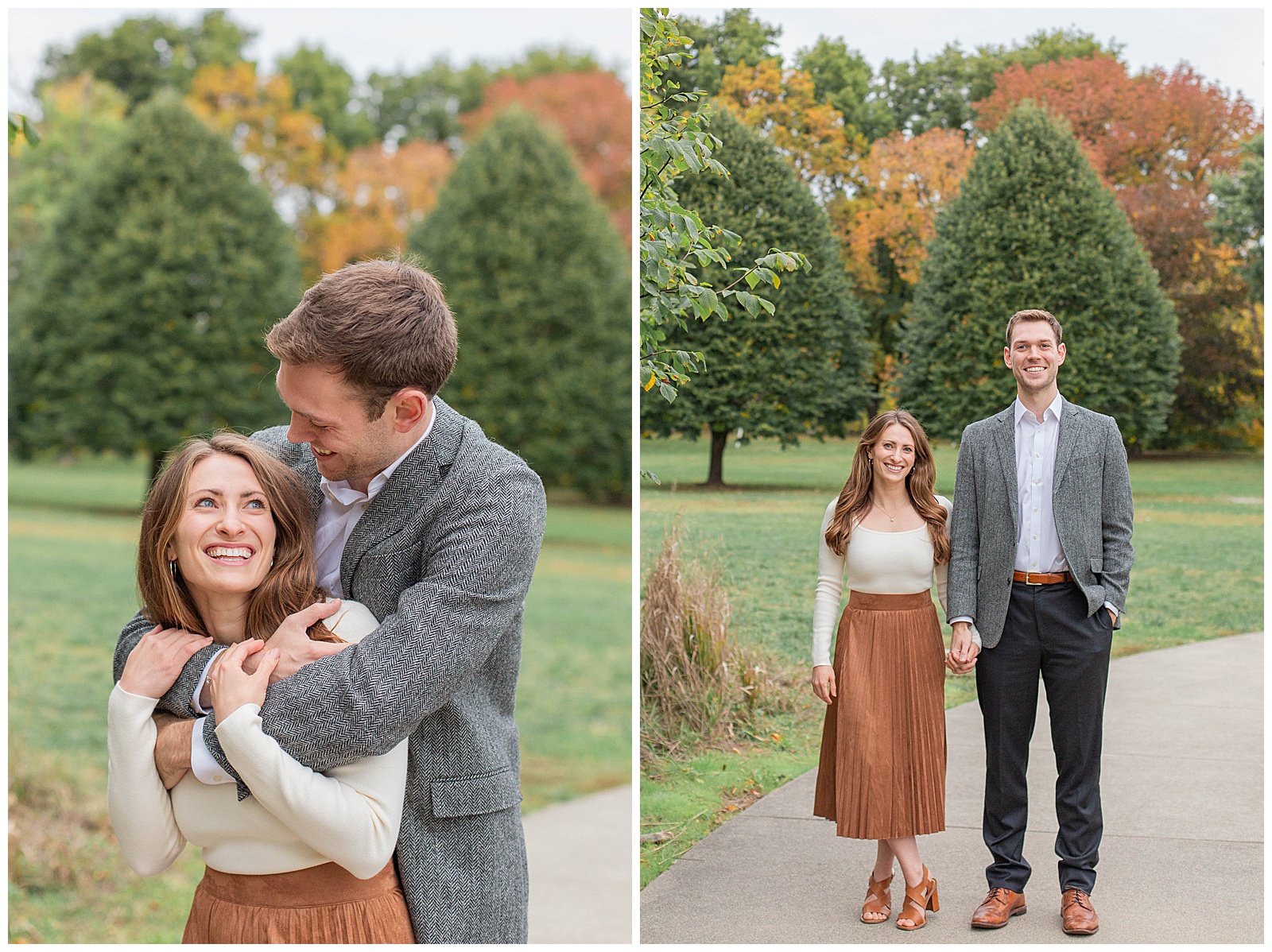 Holliday Park Fall Engagement Session | Monica Brown Photography | monicabrownphoto.com