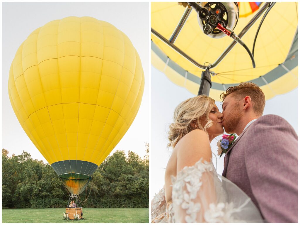 Hot Air Balloon Wedding Inspiration | monicabrownphoto.com