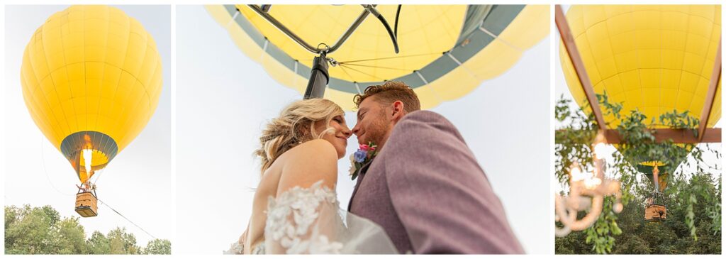 Hot Air Balloon Wedding Inspiration | monicabrownphoto.com