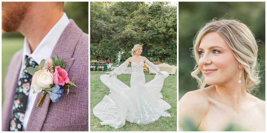 Hot Air Balloon Wedding Inspiration | monicabrownphoto.com