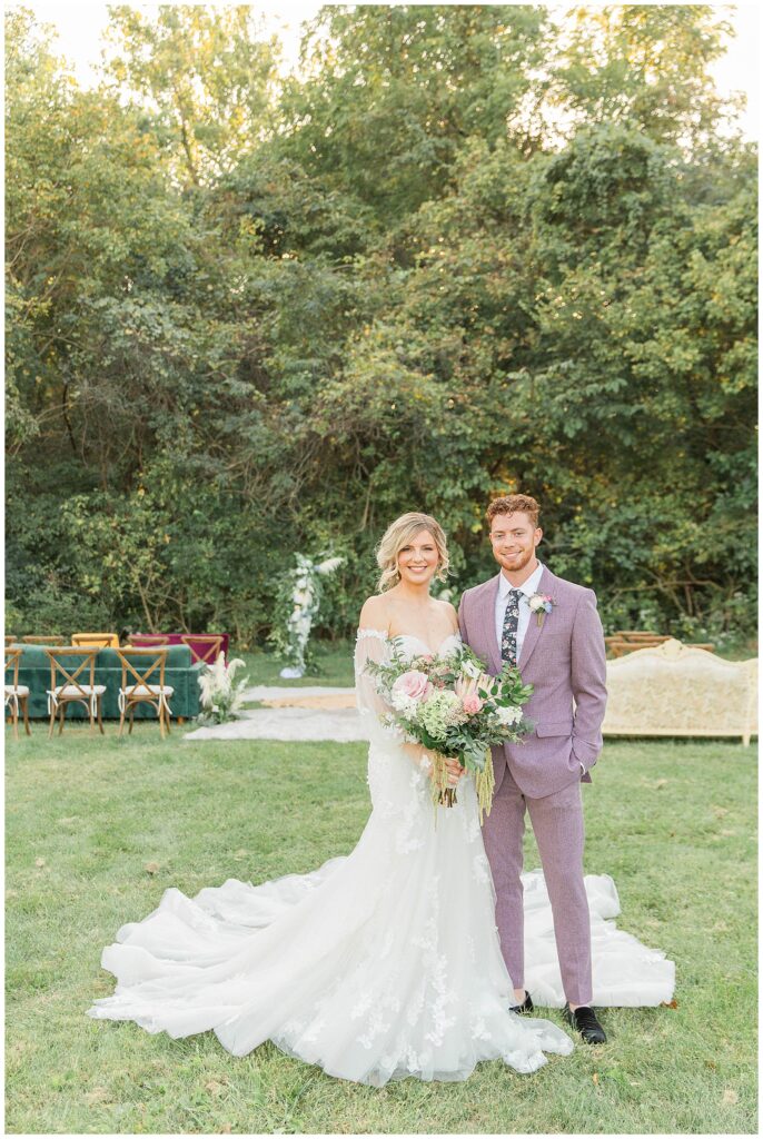 Hot Air Balloon Wedding Inspiration | monicabrownphoto.com