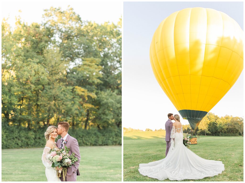 Hot Air Balloon Wedding Inspiration | monicabrownphoto.com