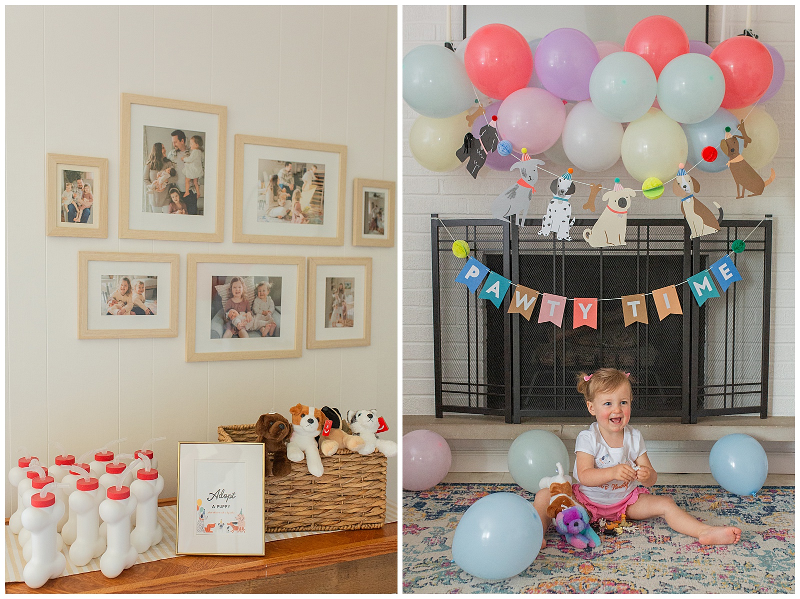 Dog themed birthday party | monicabrownphoto.com/blog